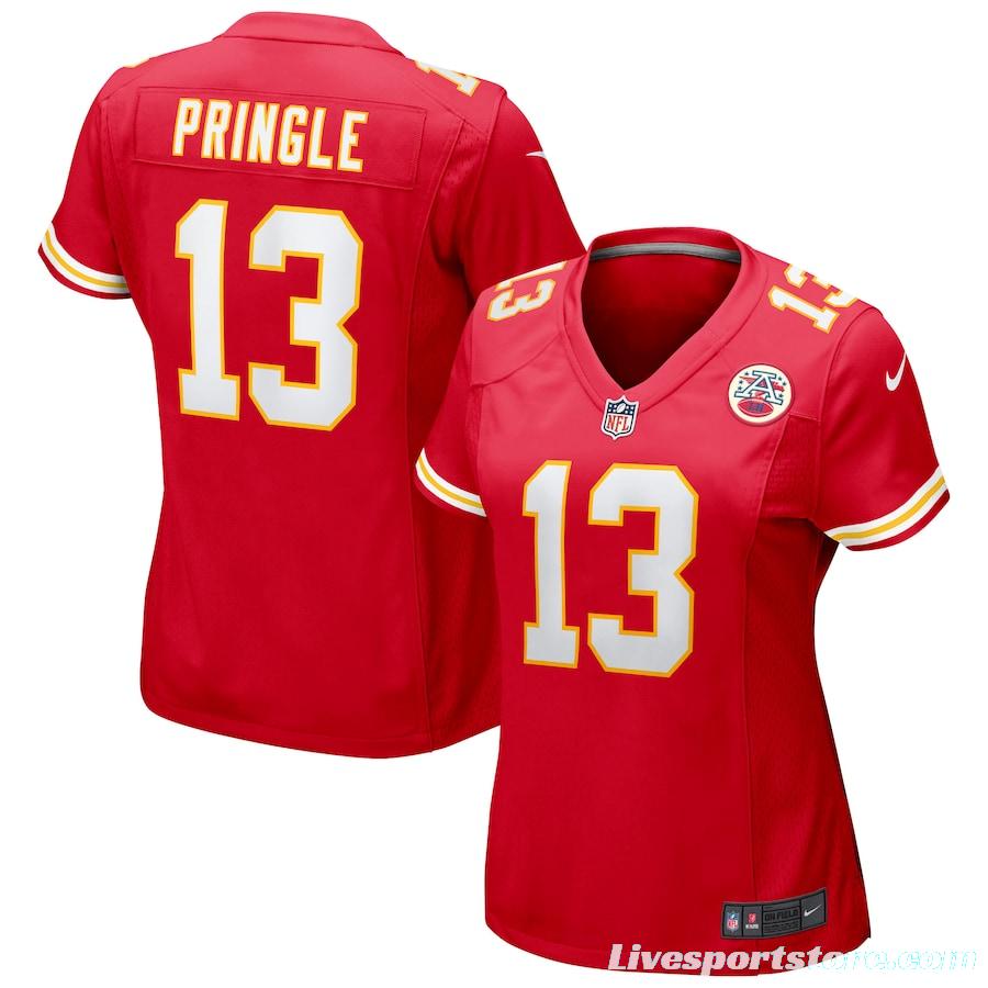 Women's Byron Pringle Red Player Limited Team Jersey