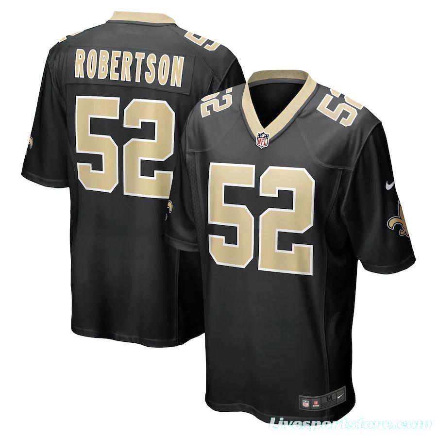 Men's Craig Robertson Black Player Limited Team Jersey