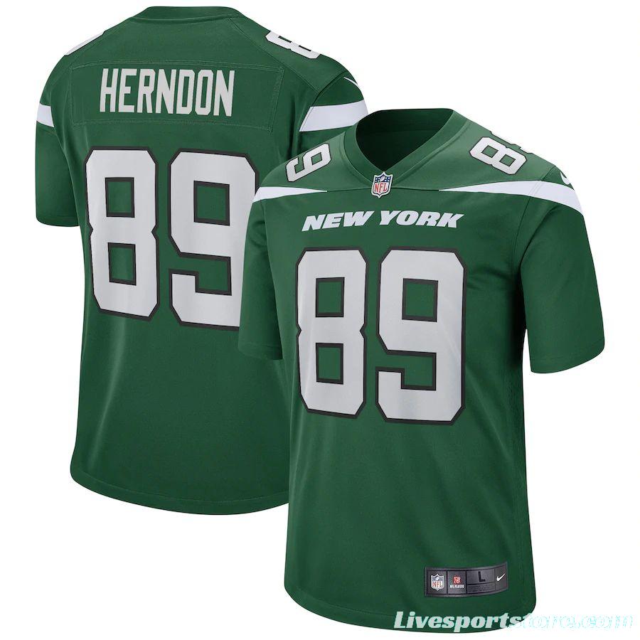 Men's Chris Herndon Gotham Green Player Limited Team Jersey