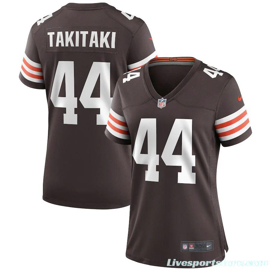 Women's Sione Takitaki Brown Player Limited Team Jersey