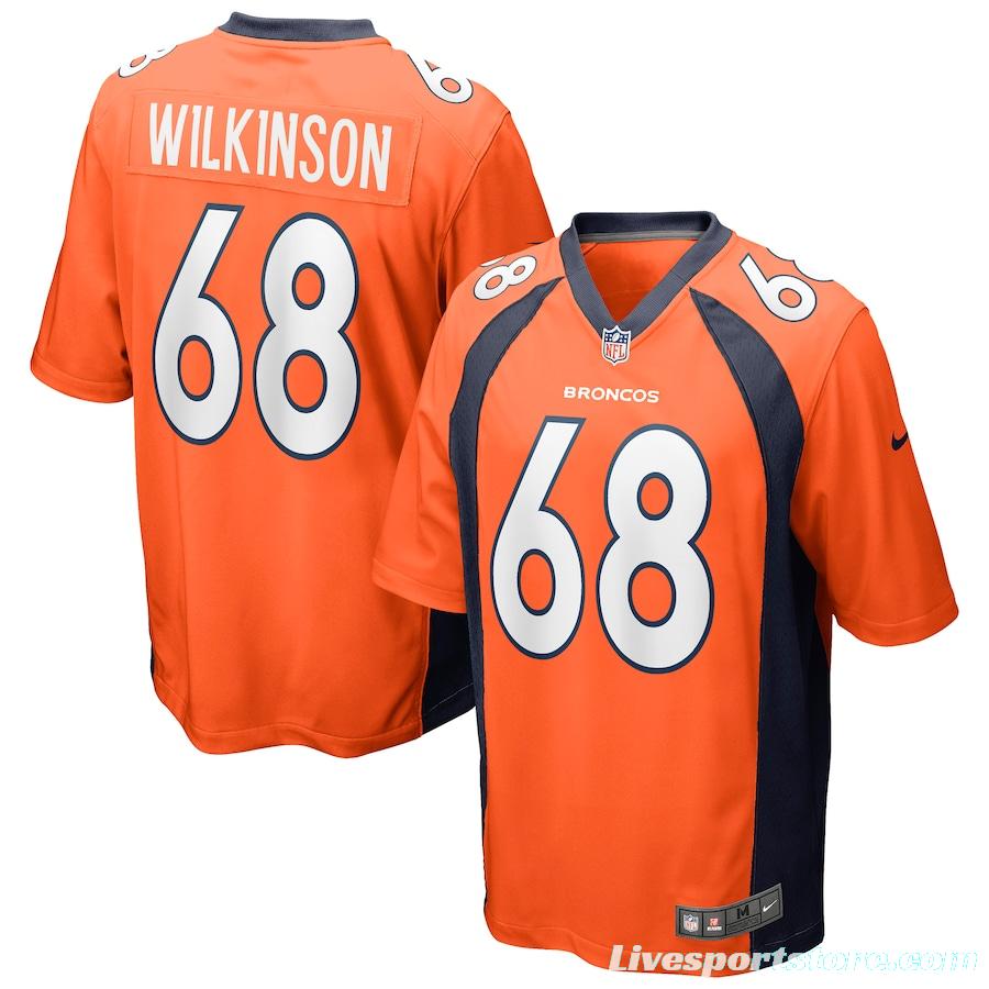 Men's Elijah Wilkinson Orange Player Limited Team Jersey