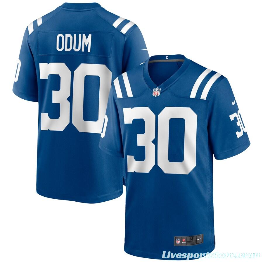 Men's George Odum Royal Player Limited Team Jersey