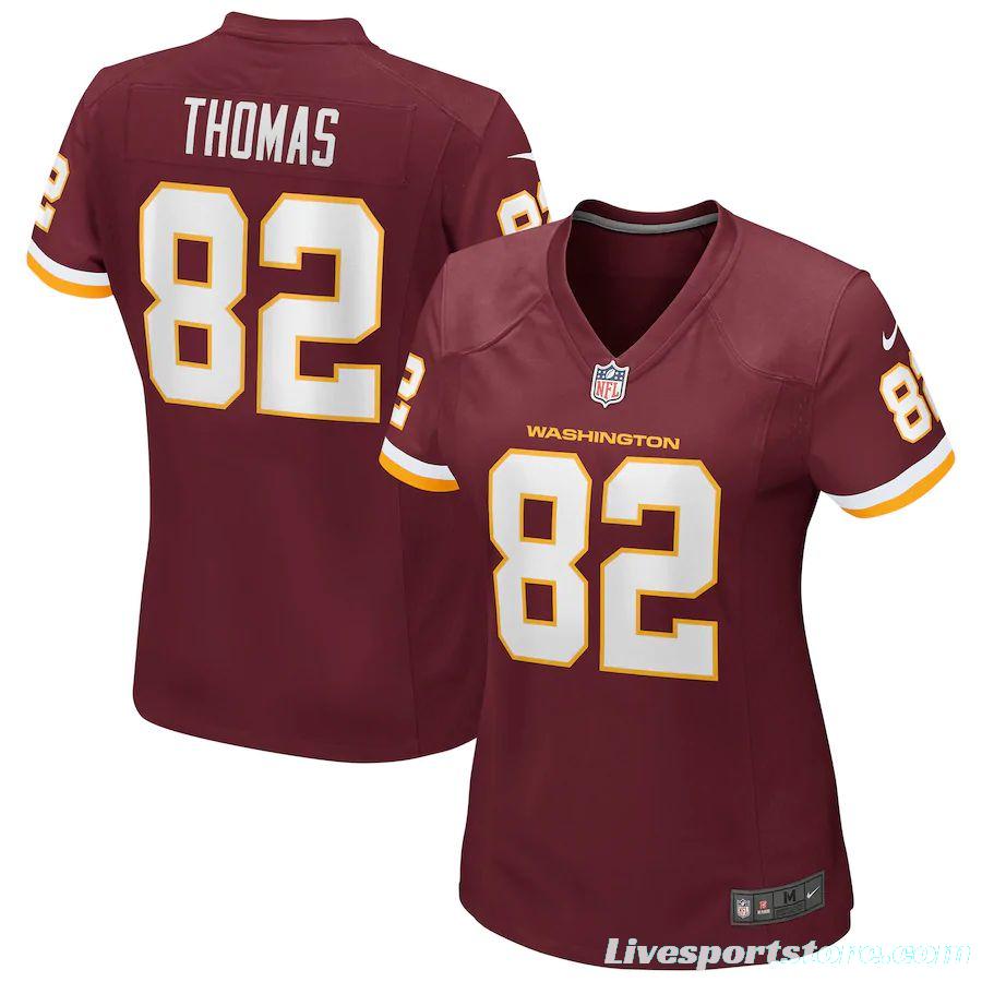 Women's Logan Thomas Burgundy Player Limited Team Jersey