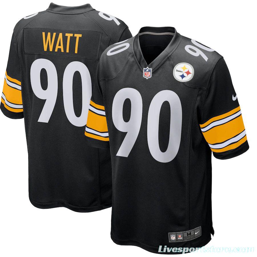 Youth T.J. Watt Black Player Limited Team Jersey