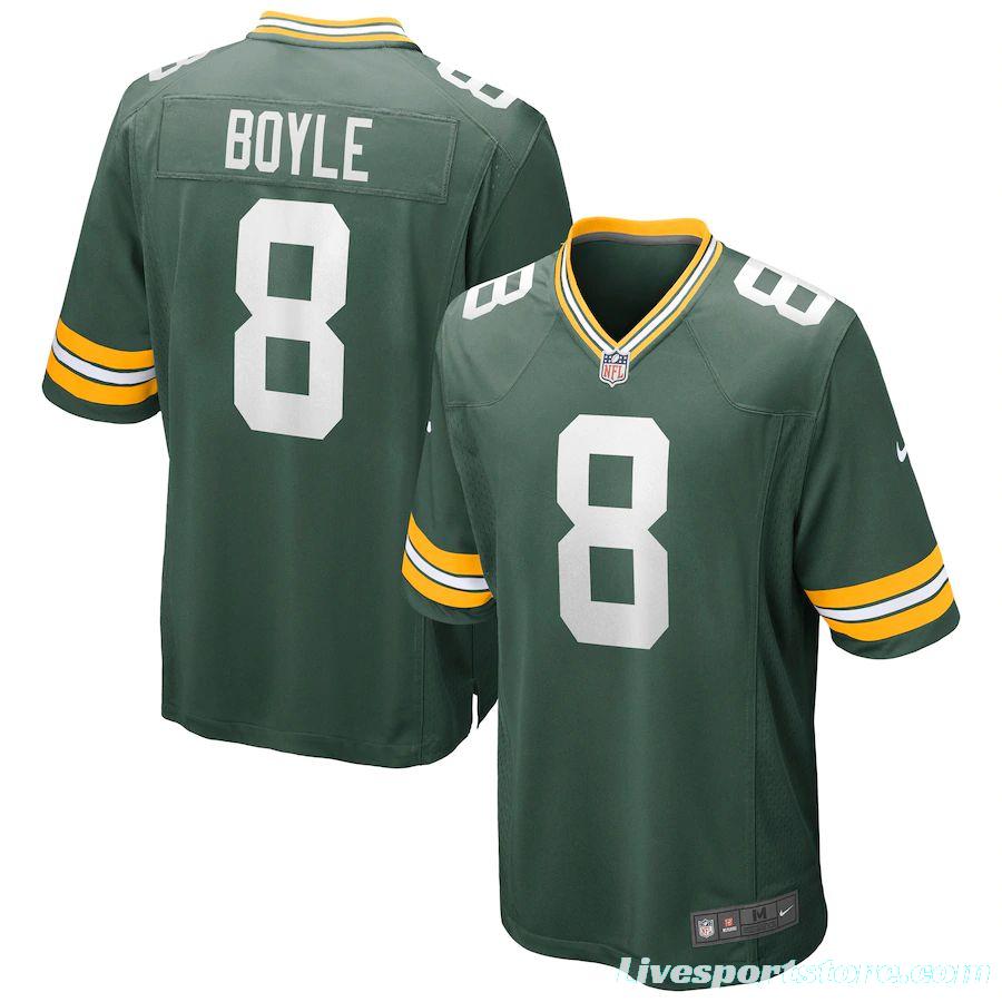 Youth Tim Boyle Green Player Limited Team Jersey