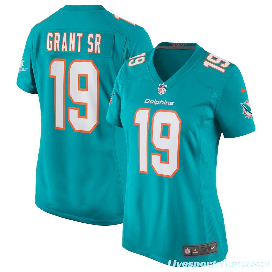 Women's Jakeem Grant Sr. Aqua Player Limited Team Jersey