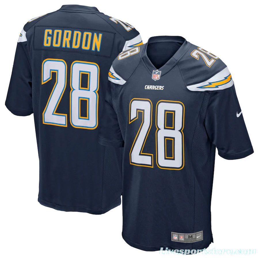 Men's Melvin Gordon Navy Player Limited Team Jersey