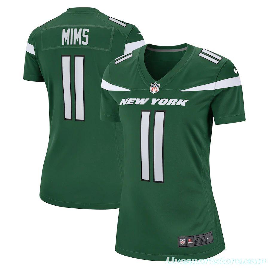 Women's Denzel Mims Gotham Green Player Limited Team Jersey