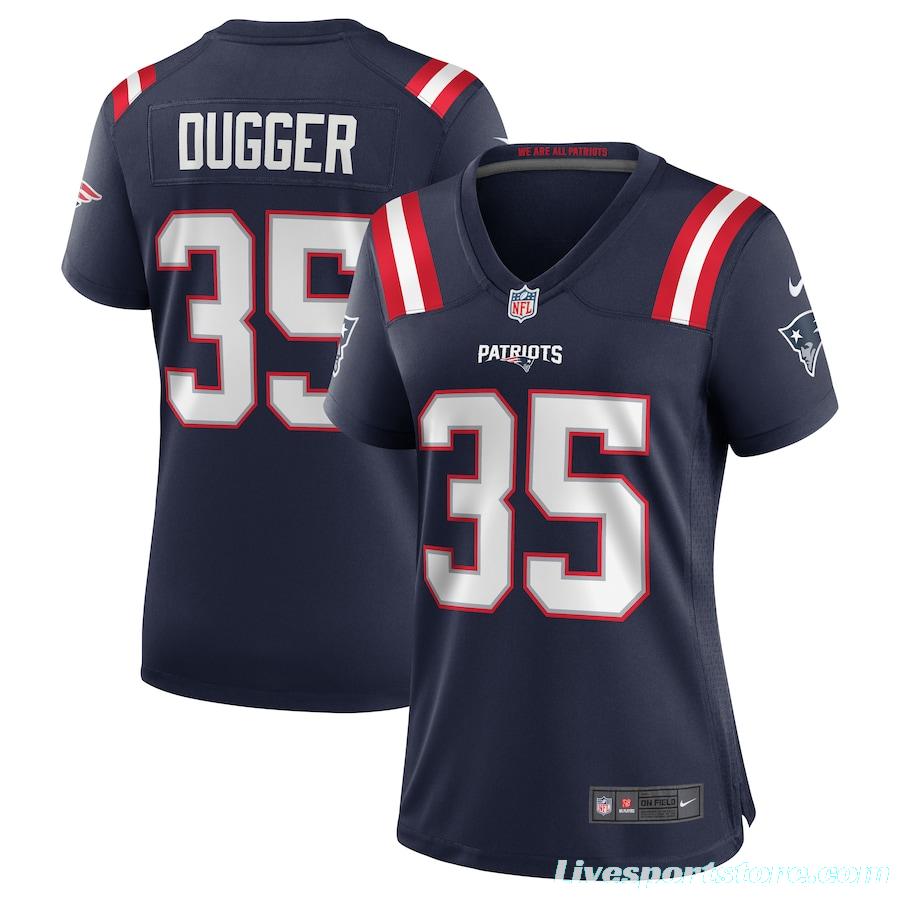 Women's Kyle Dugger Navy Player Limited Team Jersey