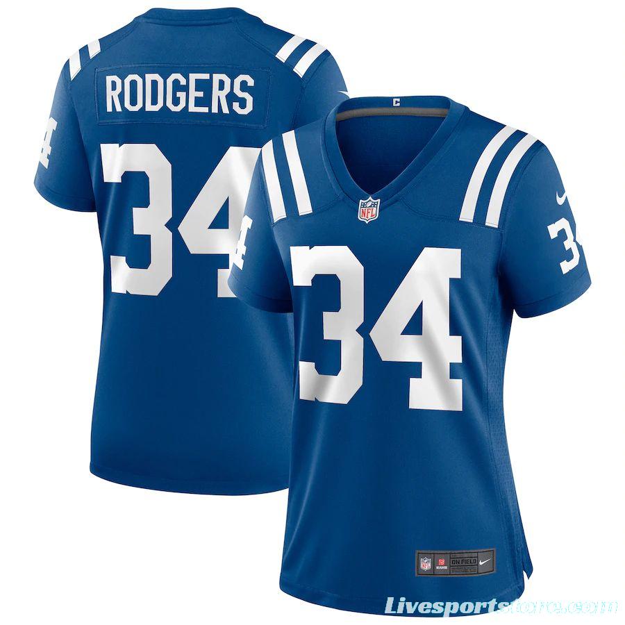 Women's Isaiah Rodgers Royal Player Limited Team Jersey