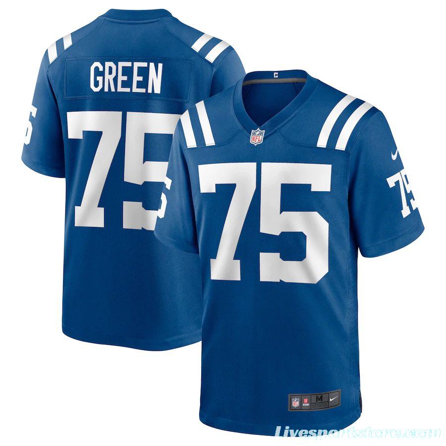 Men's Chaz Green Royal Player Limited Team Jersey