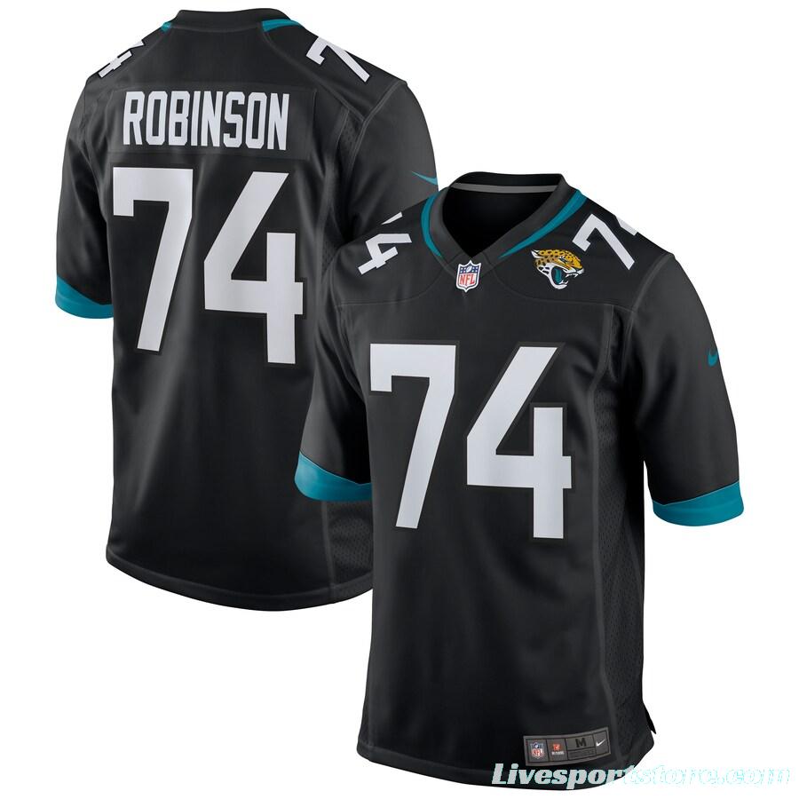 Men's Cam Robinson Black Player Limited Team Jersey