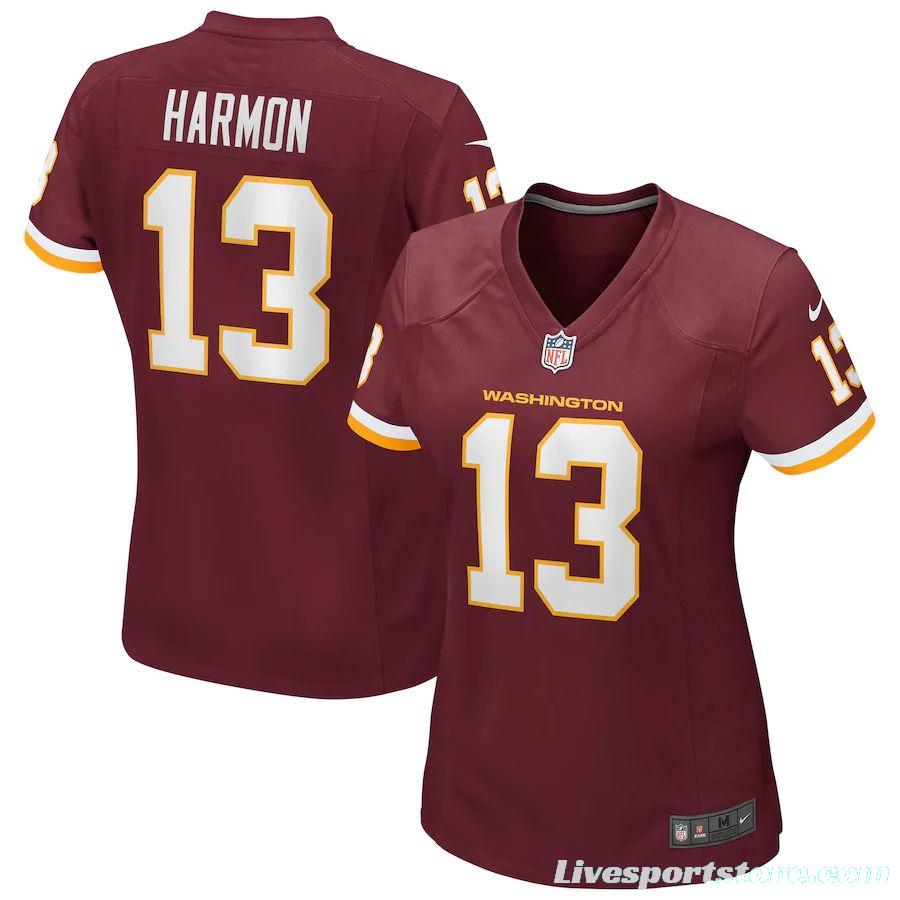 Women's Kelvin Harmon Burgundy Player Limited Team Jersey