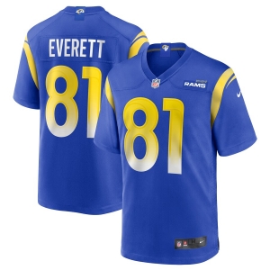 Men's Gerald Everett Royal Player Limited Team Jersey