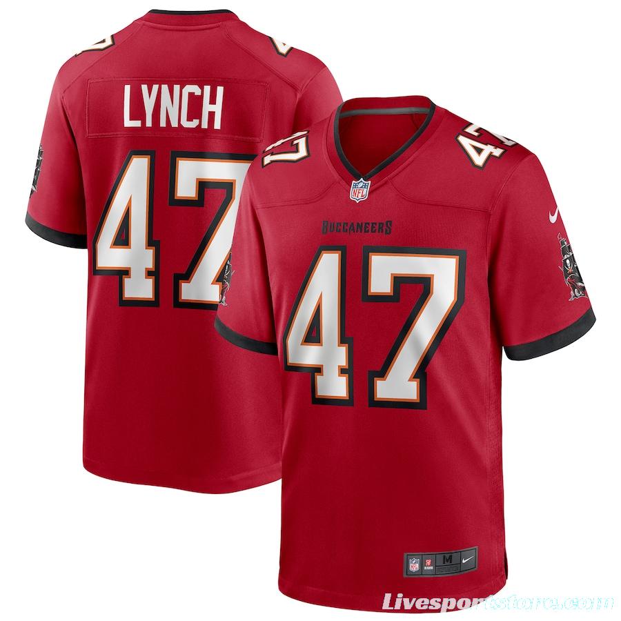 Men's John Lynch Red Retired Player Limited Team Jersey