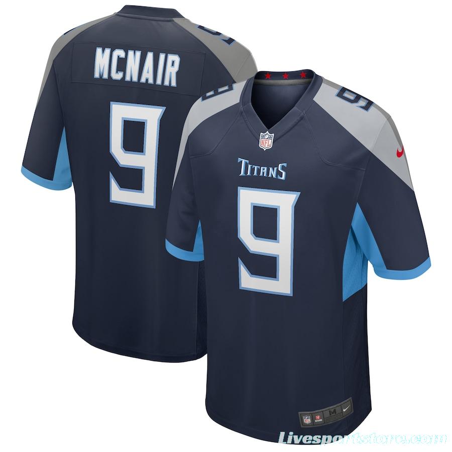 Men's Steve McNair Navy Retired Player Limited Team Jersey