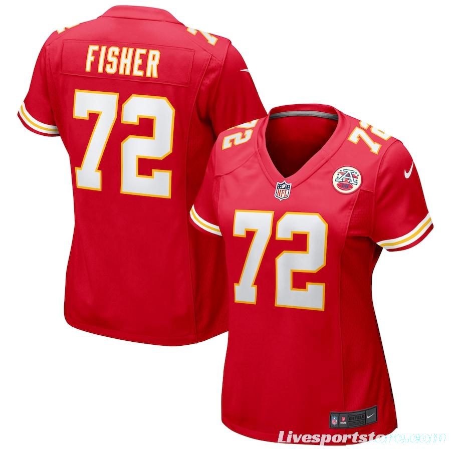 Women's Eric Fisher Red Player Limited Team Jersey