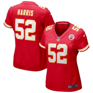 Women's Demone Harris Red Player Limited Team Jersey