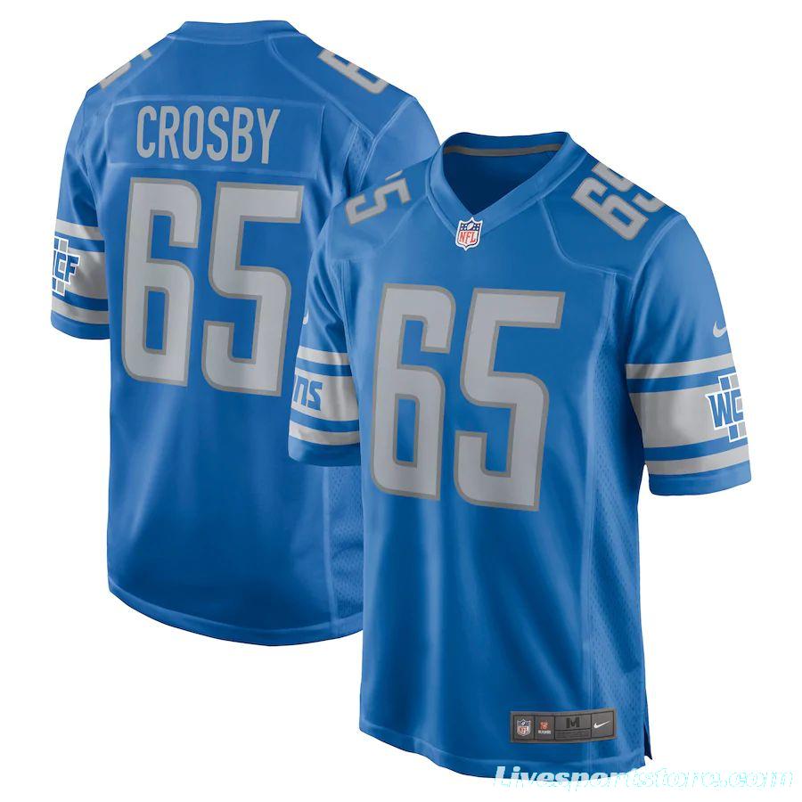 Men's Tyrell Crosby Blue Player Limited Team Jersey