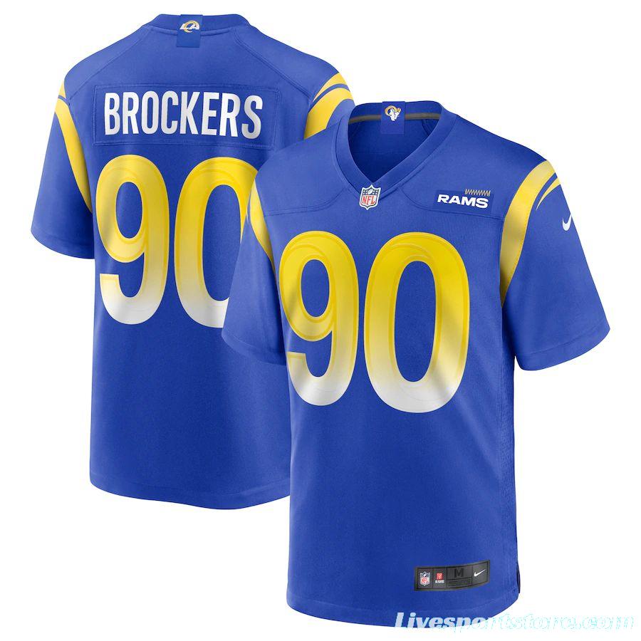 Men's Michael Brockers Royal Player Limited Team Jersey