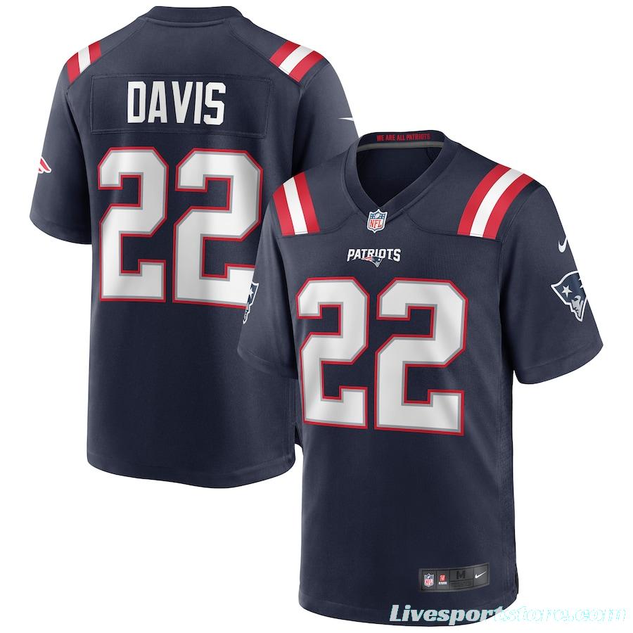 Men's Cody Davis Navy Player Limited Team Jersey