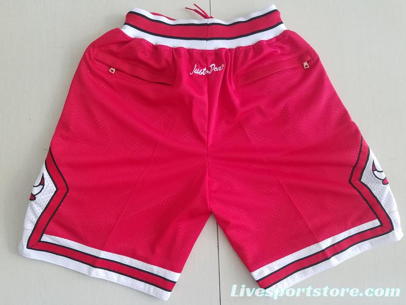 Chicago 1997-98 Throwback Classics Basketball Team Shorts