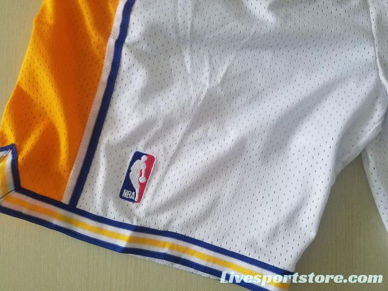 Golden State 1995-96 Throwback Classics Basketball Team Shorts