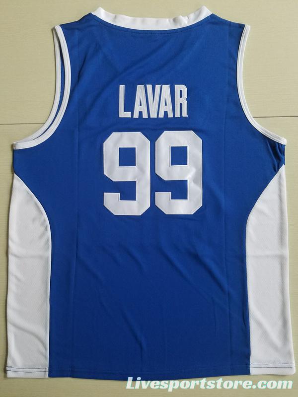 Lavar Ball 99 Lithuania Vytautas Blue Basketball Jersey