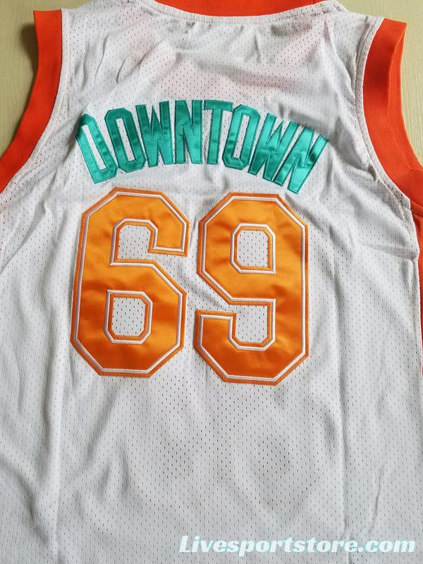 Downtown Funky Stuff Malone Flint Tropics Semi Pro Team Basketball Jersey New