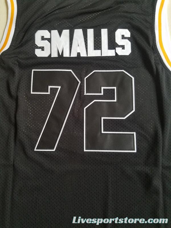 Notorious B.I.G. Biggie Smalls 72 Bad Boy Black Basketball Jersey