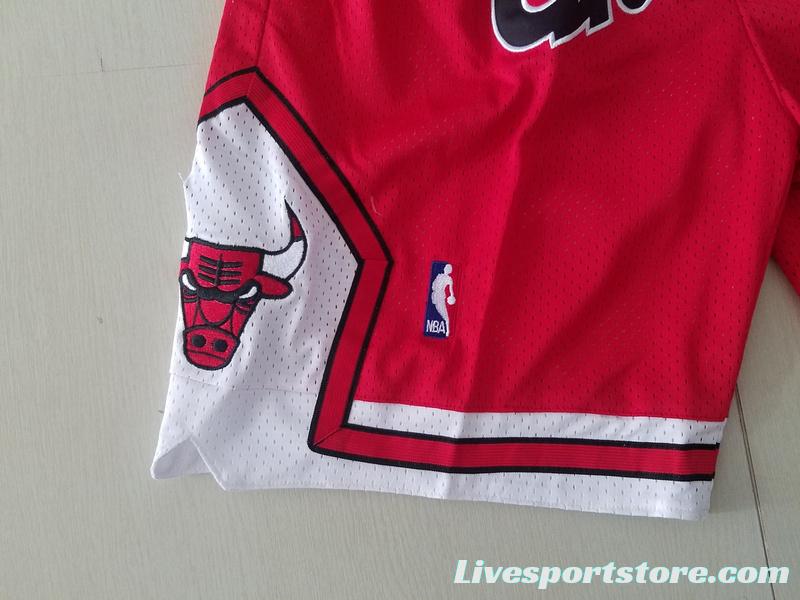 Chicago 1997-98 Throwback Classics Basketball Team Shorts