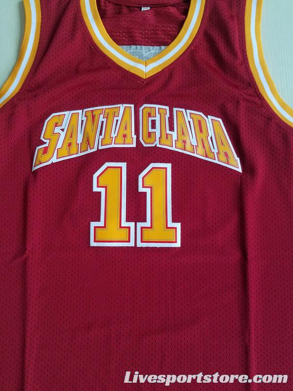 Steve Nash 11 Santa Clara Maroon College Basketball Jersey