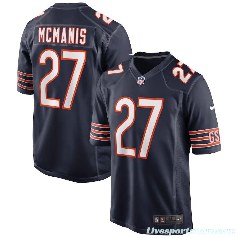 Men's Sherrick McManis Navy Player Limited Team Jersey