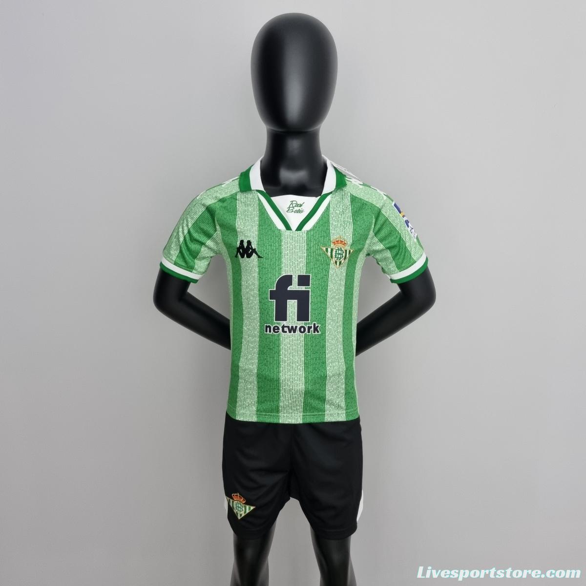 22/23 Real Betis Special Edition kids Soccer Jersey