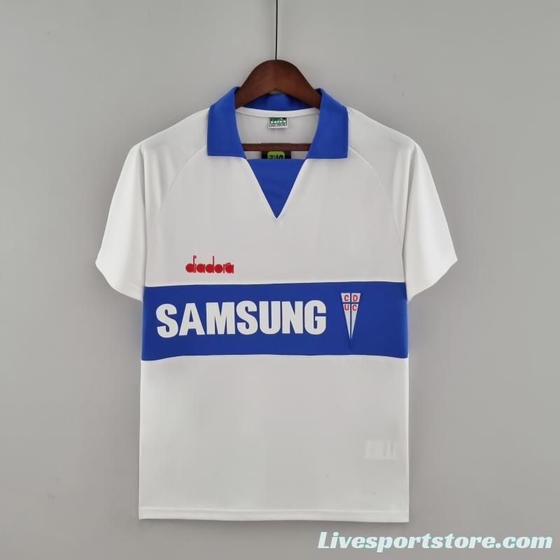 Retro 1993 Deportivo Universidad Católica Home Soccer Jersey