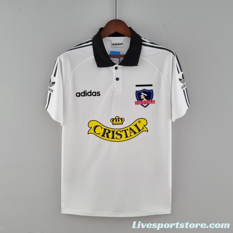 Retro Colo Colo 92/93 Home Soccer Jersey