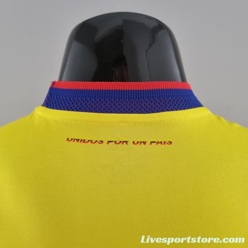 Player Version 2022 Colombia Special Edition Yellow