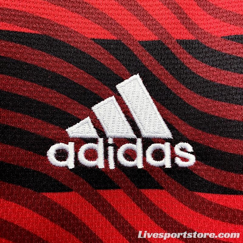 22/23 Flamengo Home  Soccer Jersey