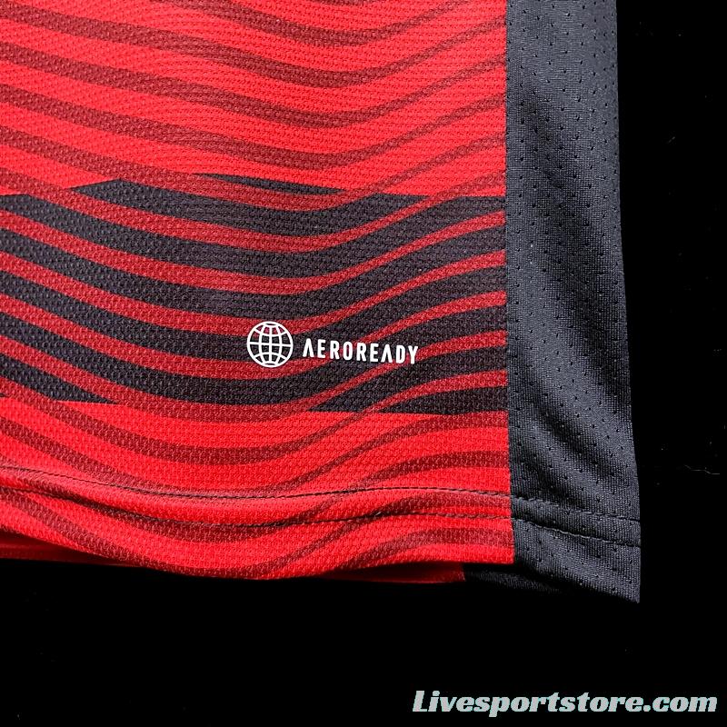 22/23 Flamengo Home  Soccer Jersey