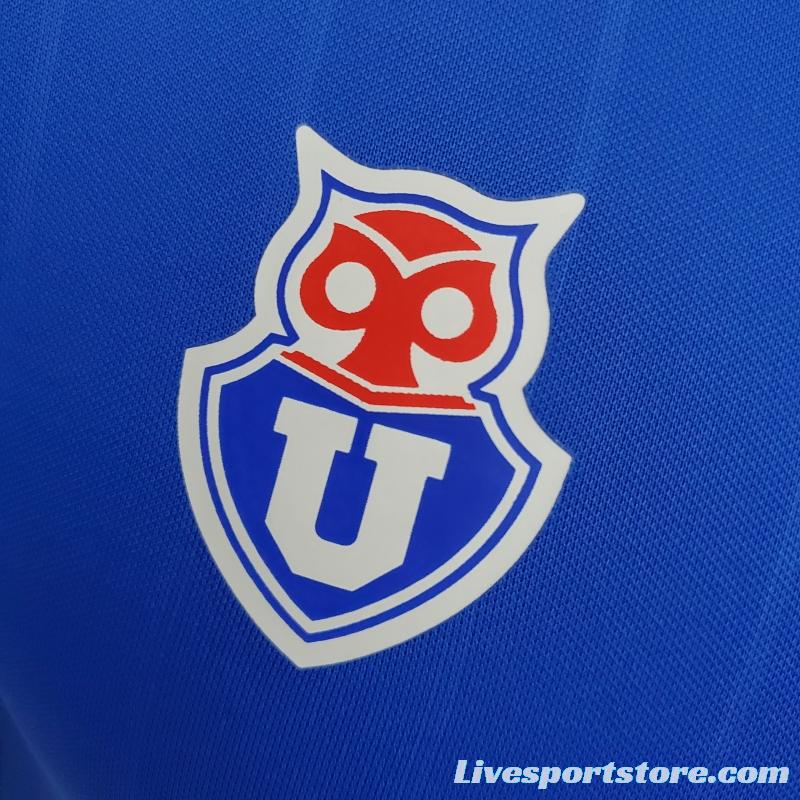 Player Version 22/23 Universidad De Chile Home  Soccer Jersey