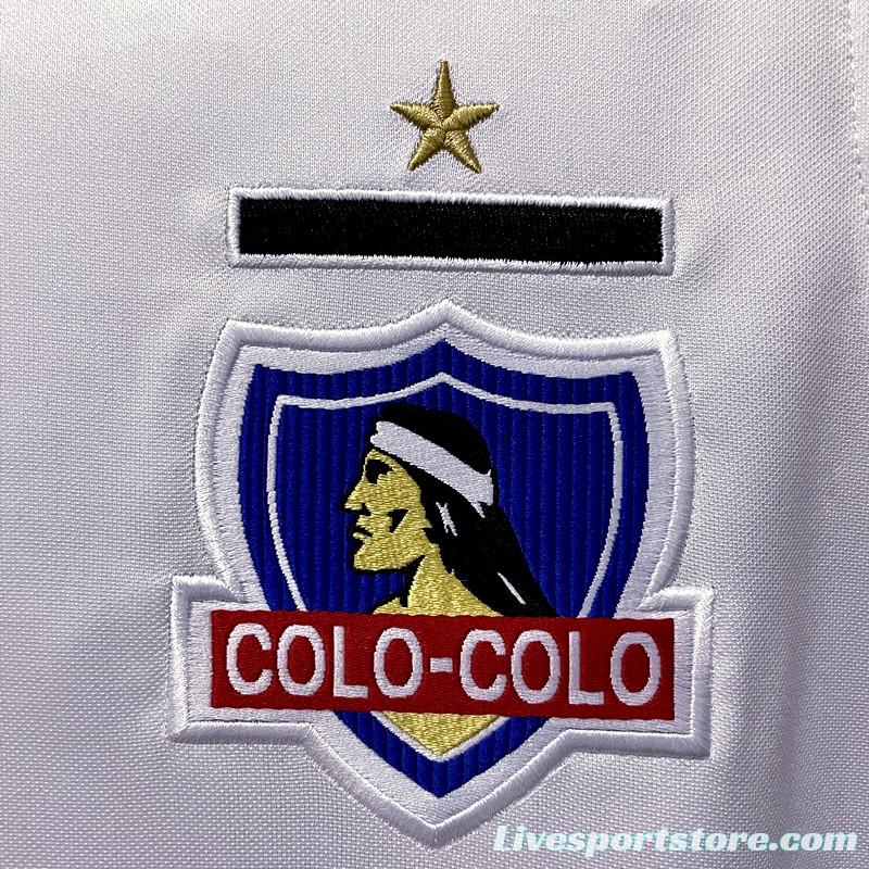 22/23 Vest Colo Colo Home White Soccer Jersey