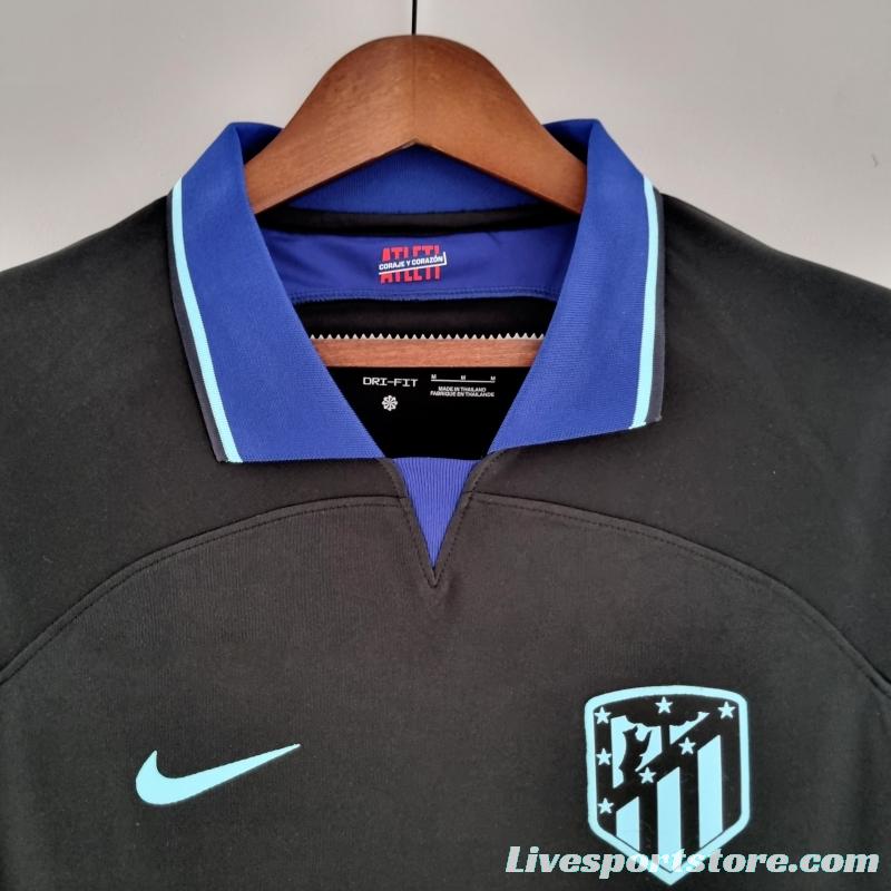 22/23 Atletico Madrid Away  Soccer Jersey