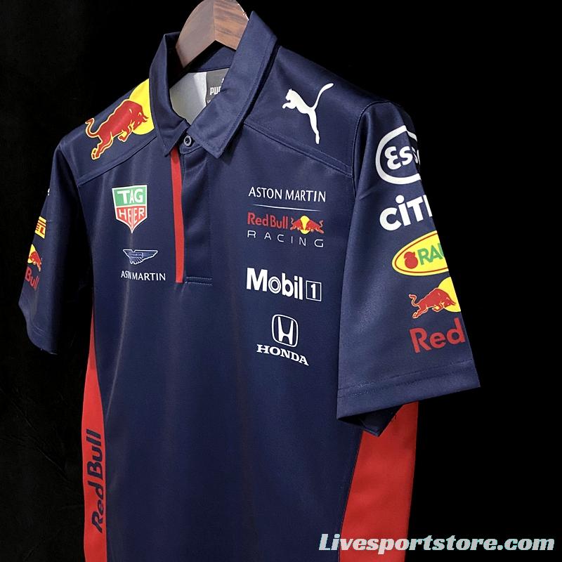 F1 Red Bull Royal Blue POLO 