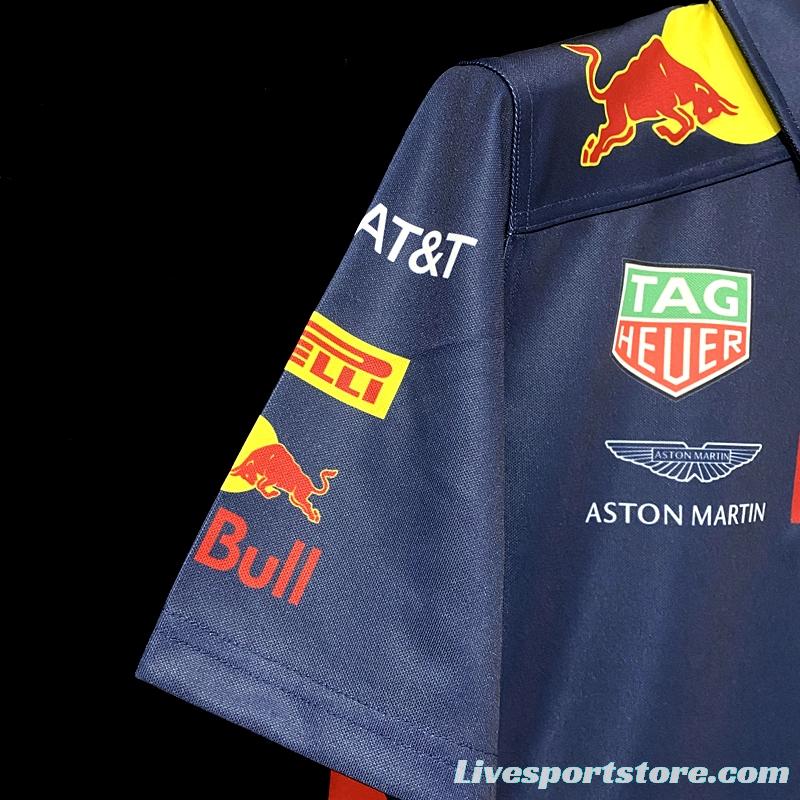 F1 Red Bull Royal Blue POLO 