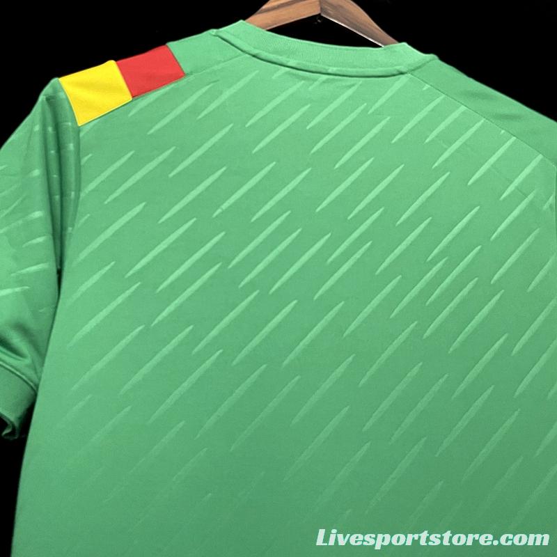 2022 Cameroon Home  Soccer Jersey