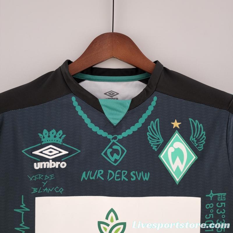 22/23 Werder Bremen Tattoo Version Jersey