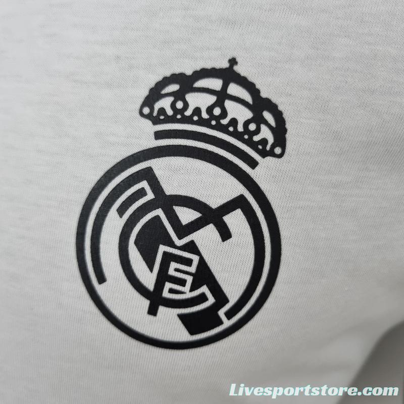 22/23 Real Madrid Y3 White T-Shirts #0056