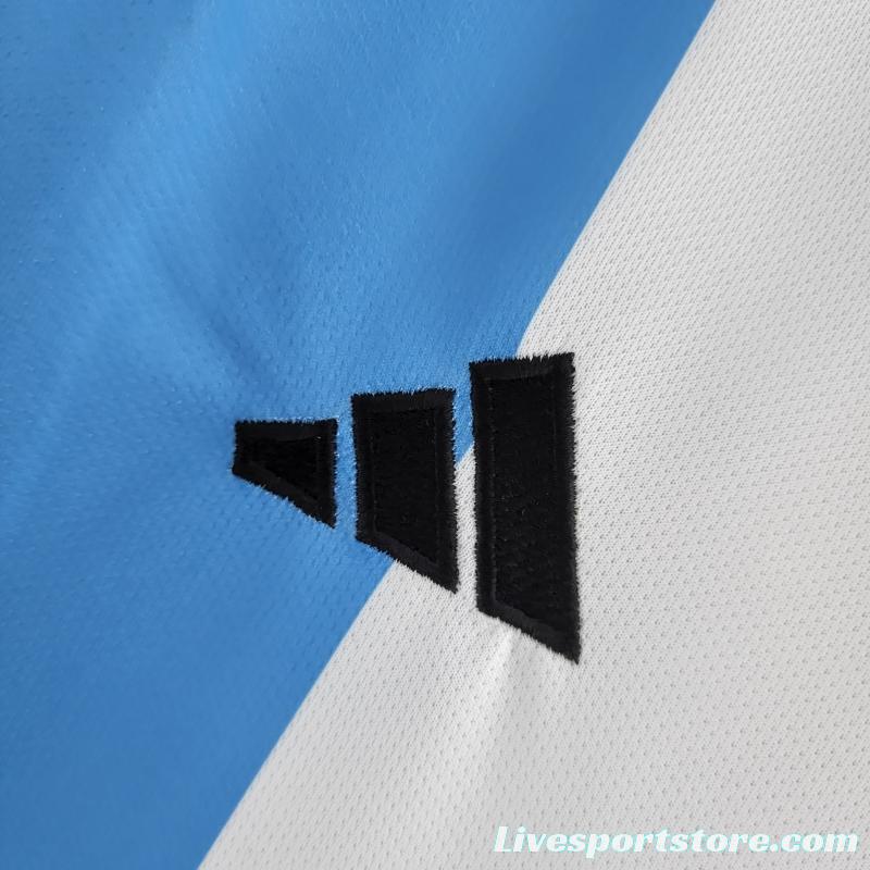 2022 Argentina Women's Home 2 Stars Soccer Jersey