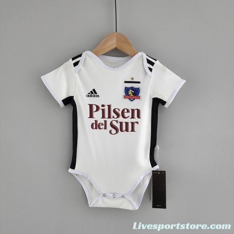 22/23 Colo Colo Home Baby Jersey 6-18 Month KM#0020