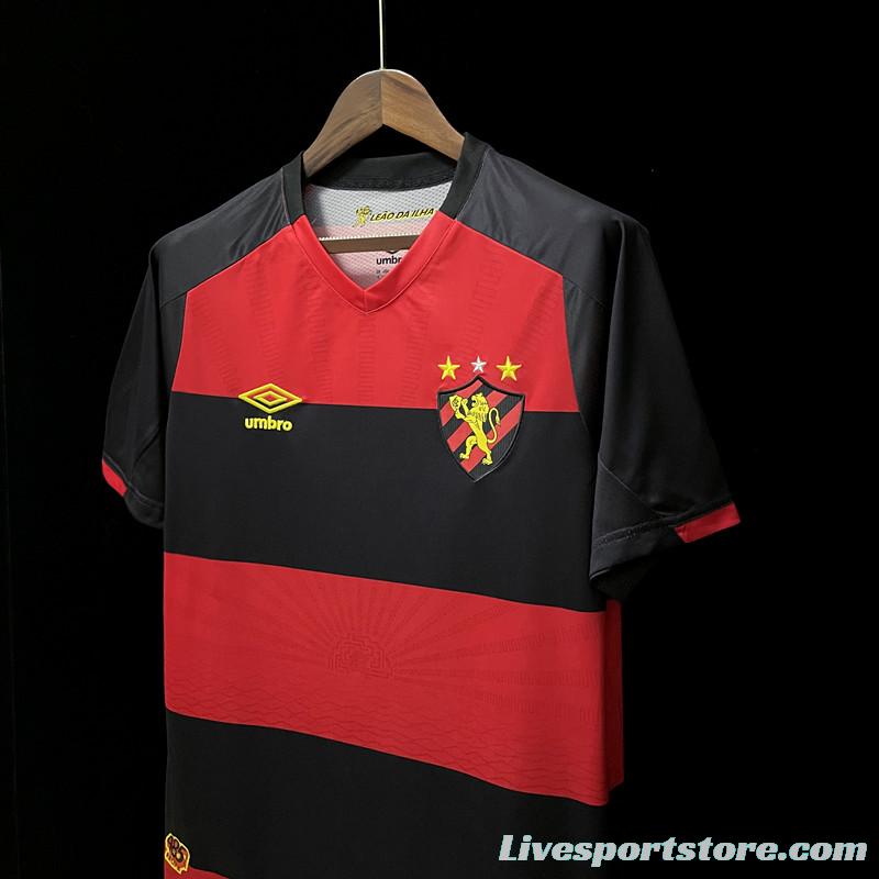 22/23 Sport Recife Home Soccer Jersey